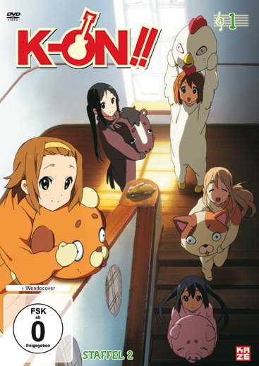 Cover K-On!! Vol. 1