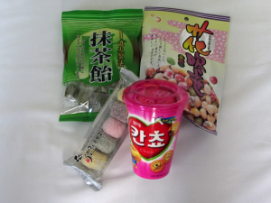 Japanische & Koreanische Süßigkeiten
