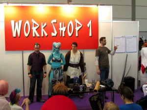 Manga-Comic-Convention 2014: Workshop Thermoplastische Werkstoffe